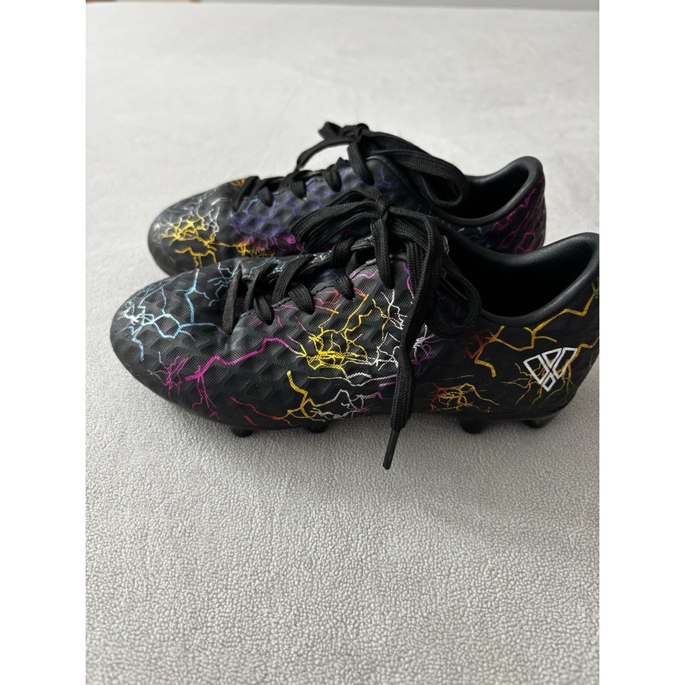 Vizari Kids Zodiac JR FG Firm Ground Soccer Cleats-Black/Multi Size‎ 11c